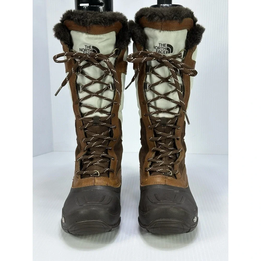 The North Face Shellista Lace Luxe Women's 6 Tall Winter Boots‎ Faux Fur